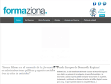 Tablet Screenshot of formaziona.com